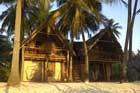 Ansicht der doppelstoeckigen Bungalows von vorne
