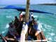 boat ride on the Indian Ocean